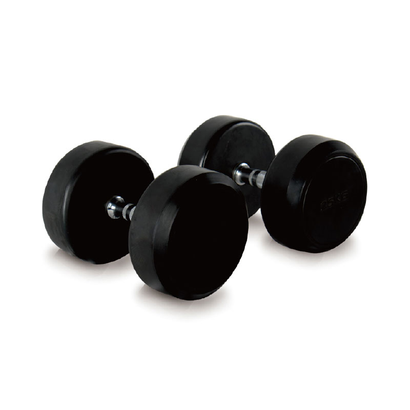 DP-01黑色固定包胶哑铃健身器材水蜜桃网站在线观看批发大图展示1